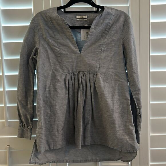 Co Front Bib Blouse Sz Small - Picture 6 of 8